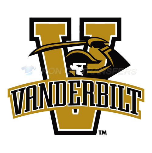 Vanderbilt Commodores Logo T-shirts Iron On Transfers N6796 - Click Image to Close